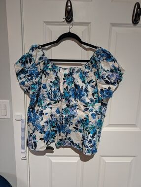pinup couture floral top 4x